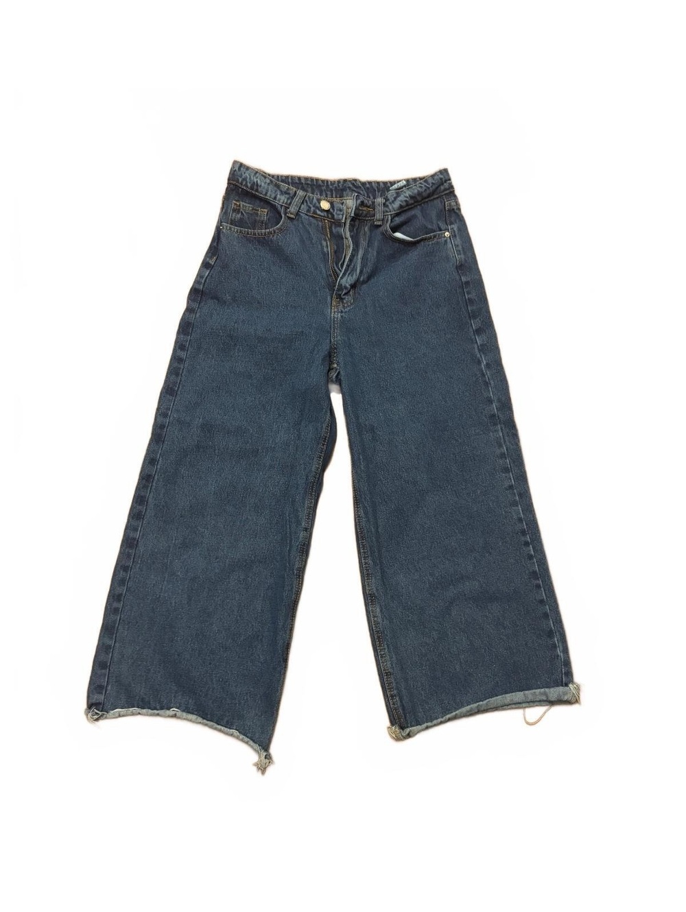 Cropped wide leg Jeans